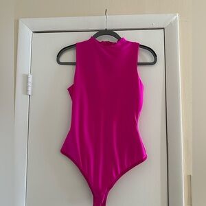 Vibrant Pink SKIMS Bodysuit